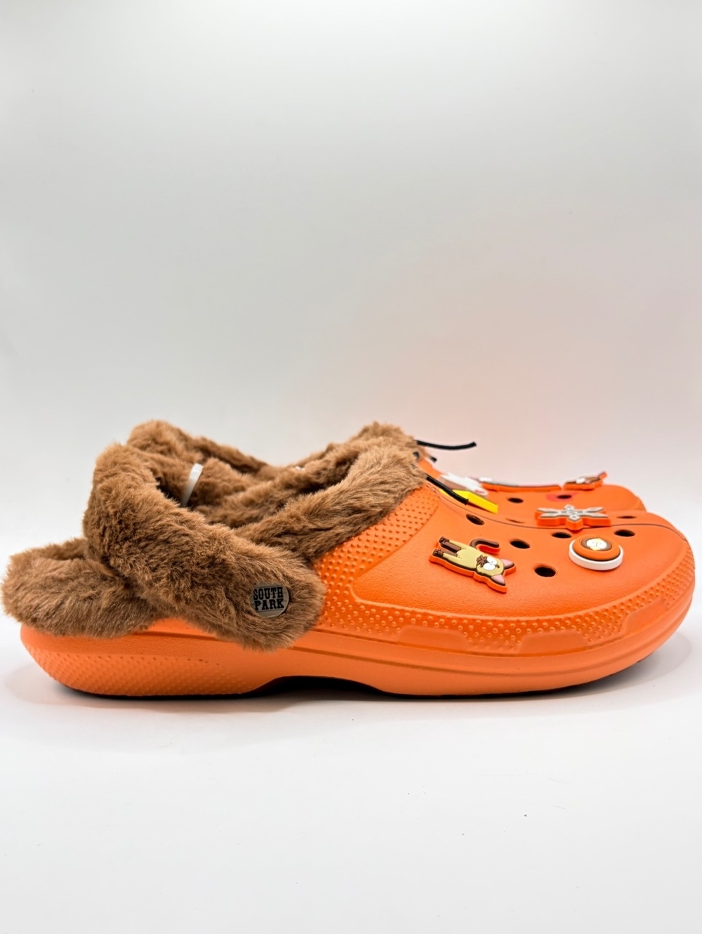 Crocs x South Park Kenny Classic Clog with Fuzzy Lining, Orange, Men's Size 11